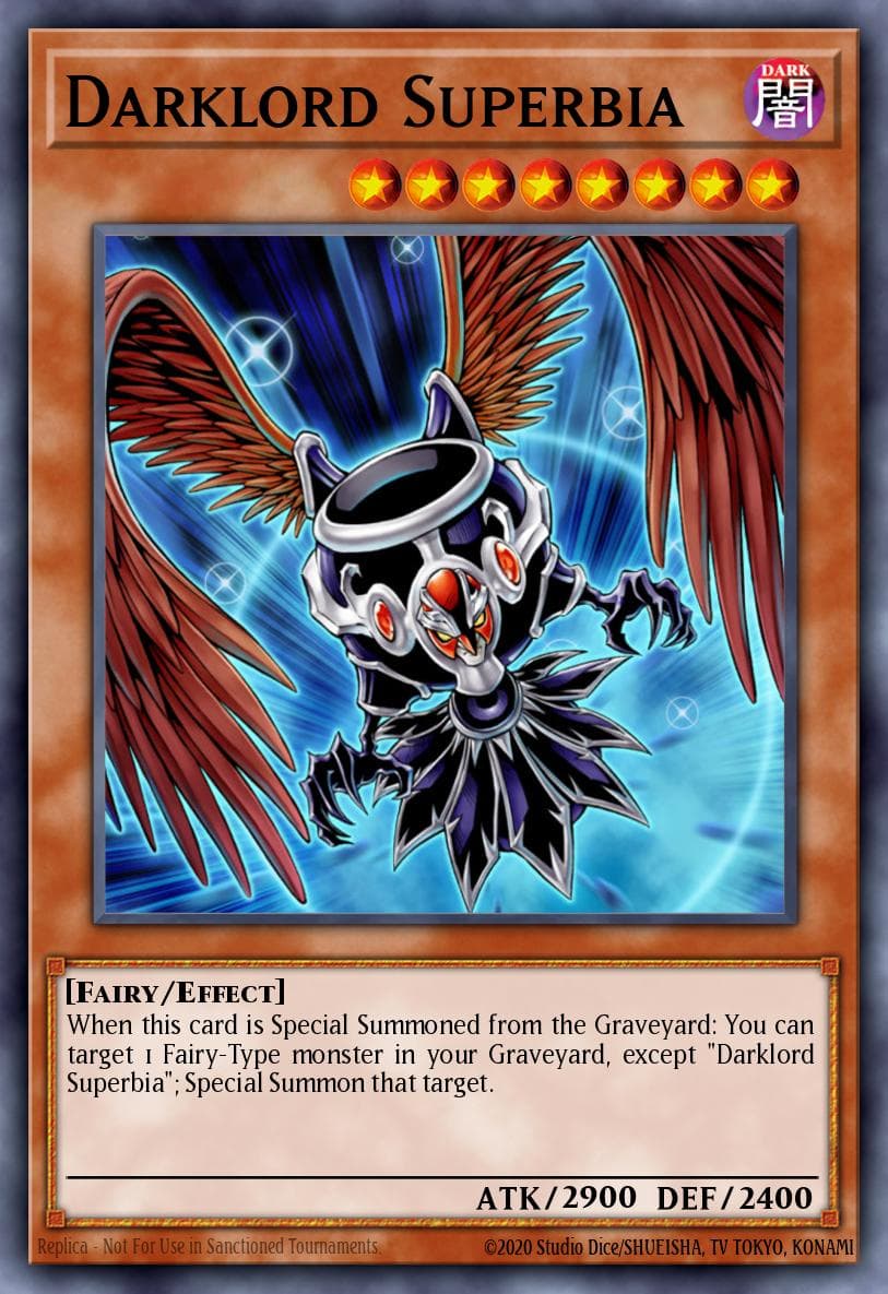 Darklord Superbia #YCSW-EN002