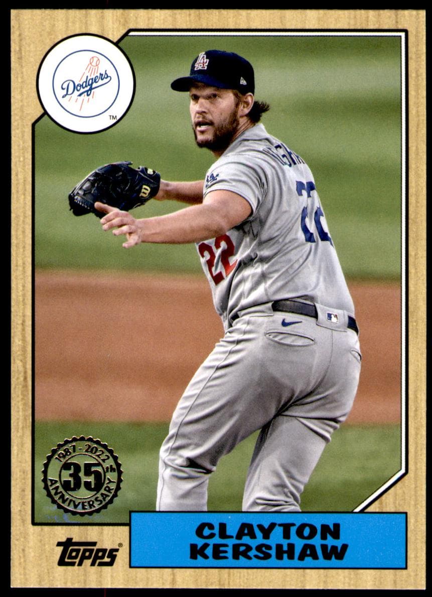 Clayton Kershaw #T87-38