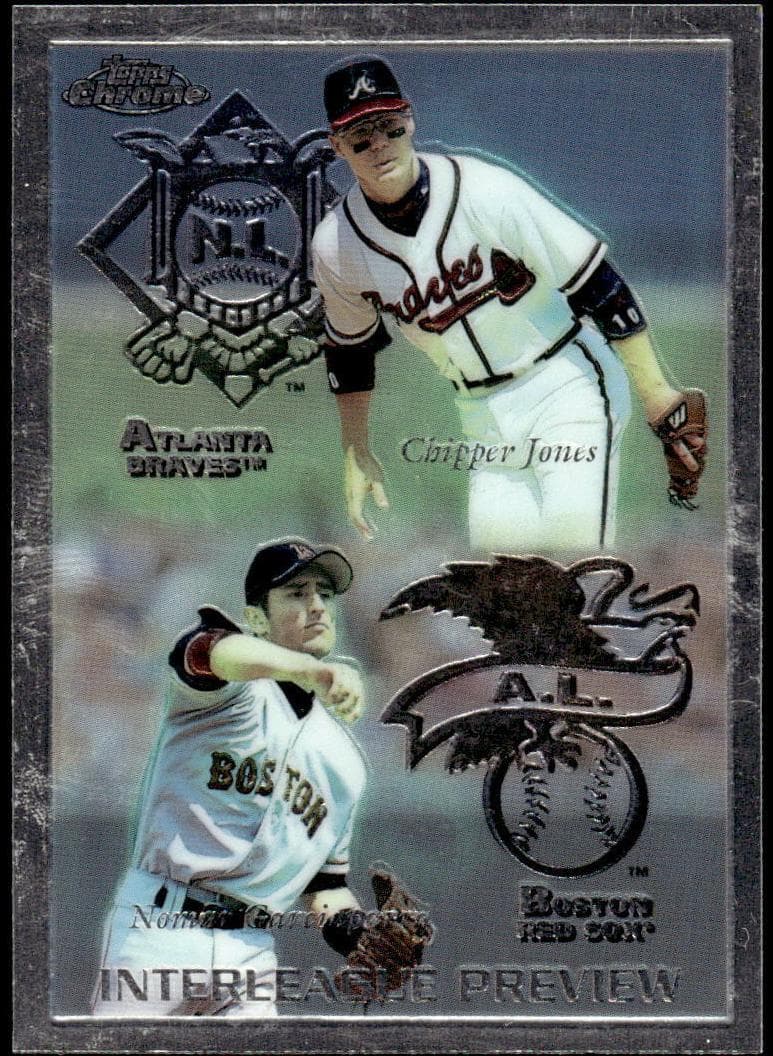 Chipper Jones 1998 topps Chrome