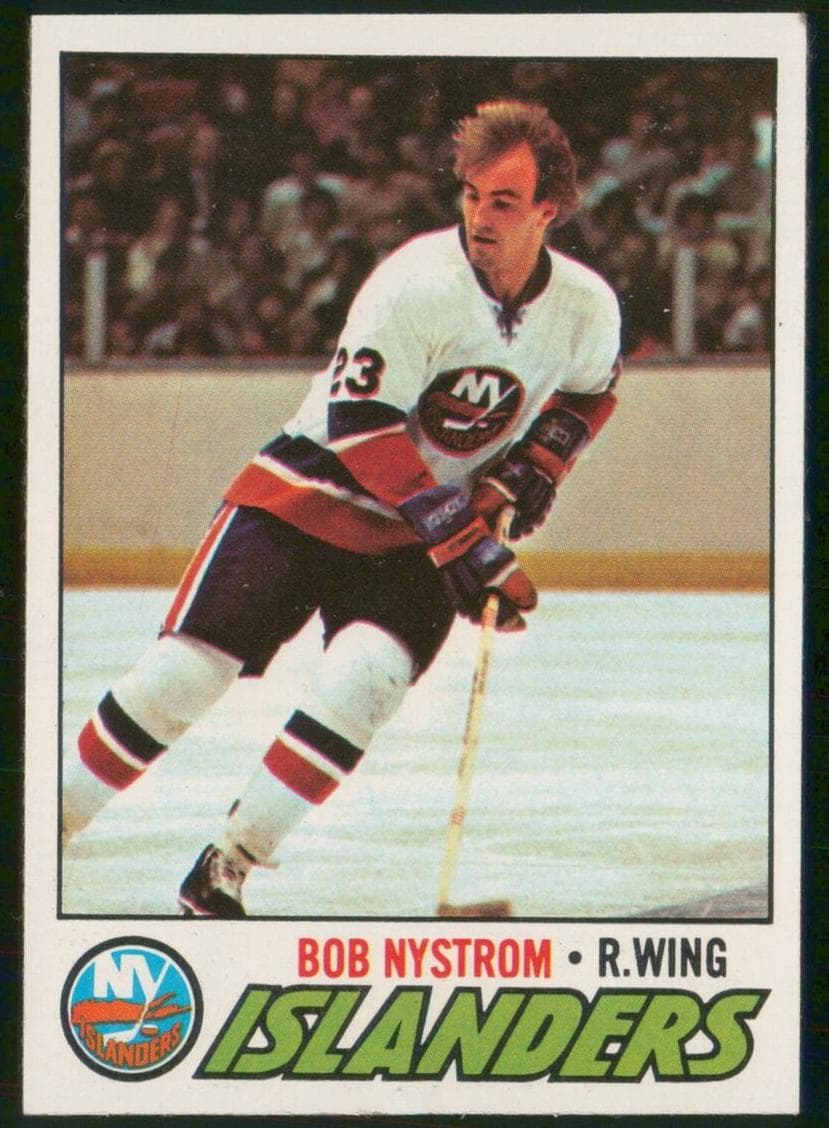 Bob Nystrom 1977 topps Topps