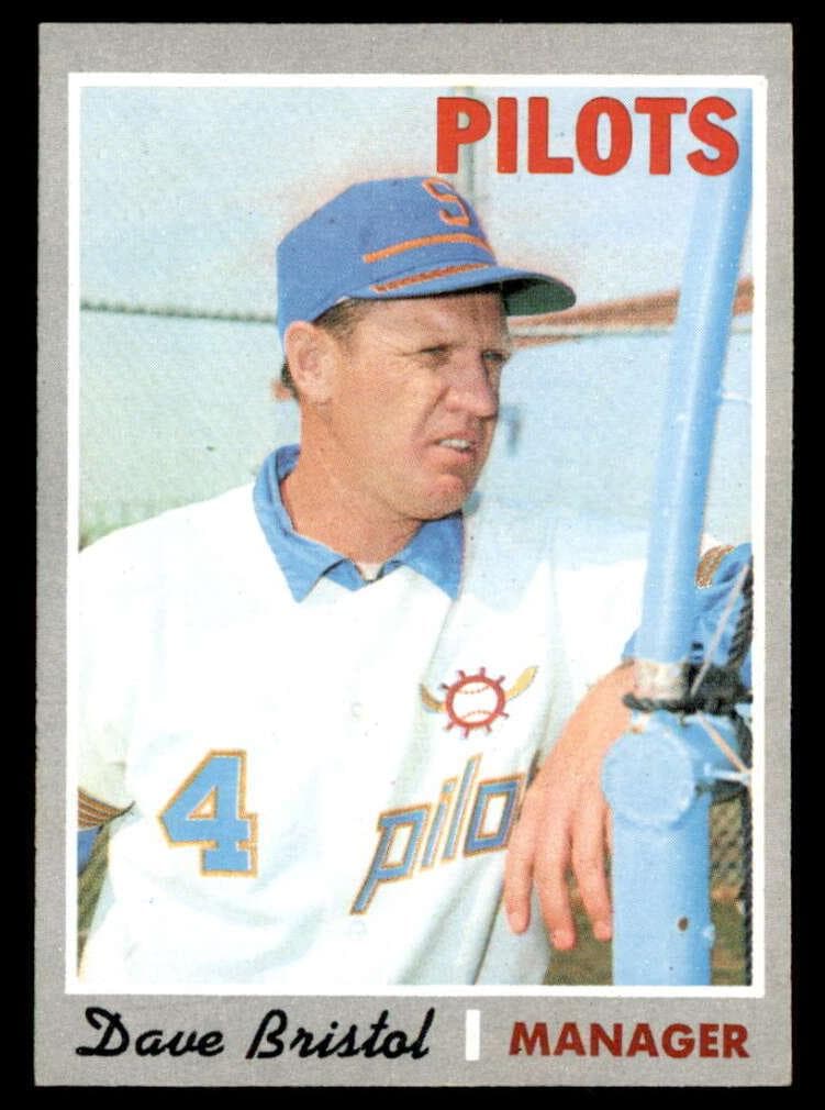 Dave Bristol 1970 topps Topps