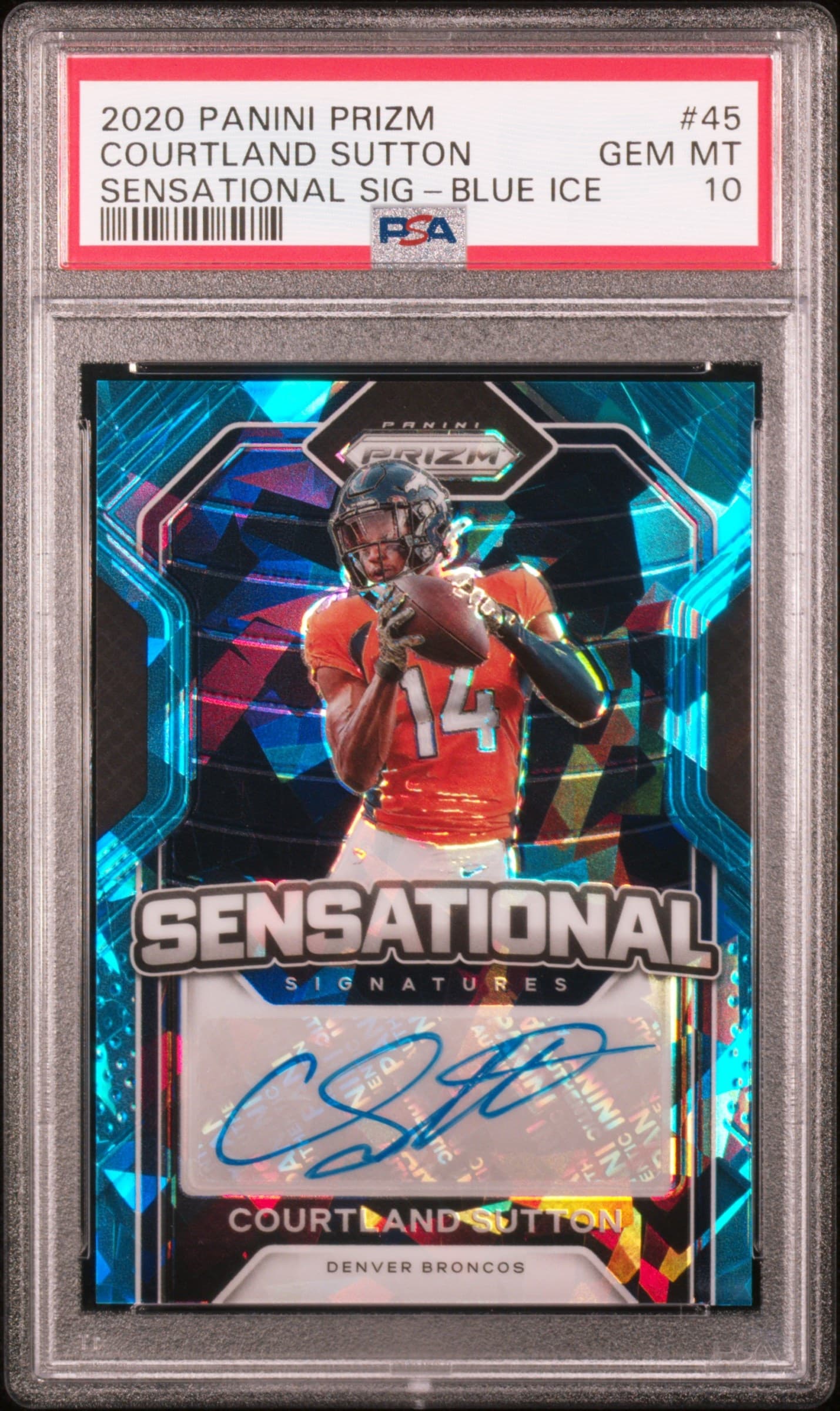 Courtland Sutton 2020 panini Panini Prizm