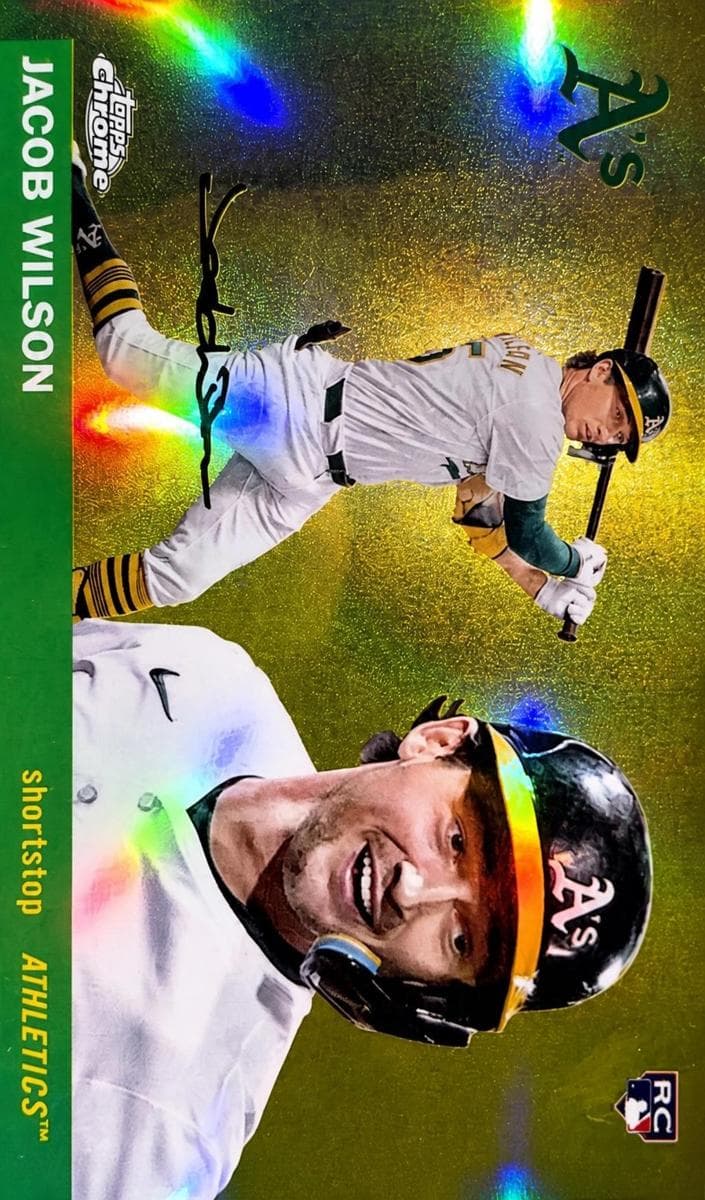 Jacob Wilson 2025 topps Topps Chrome Platinum