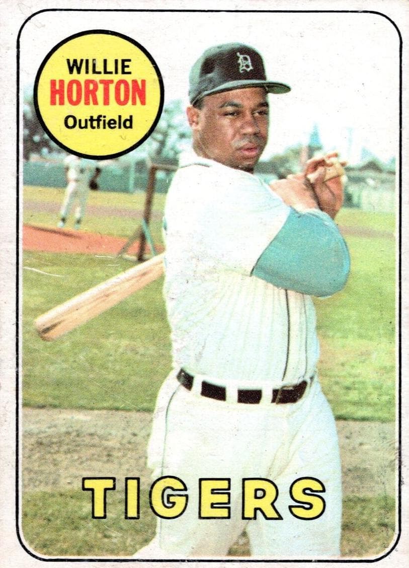 Willie Horton 1969 topps O-Pee-Chee