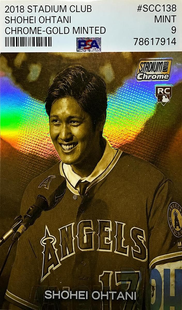 Shohei Ohtani 2018 topps