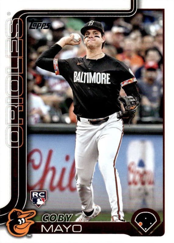 Coby Mayo trading card