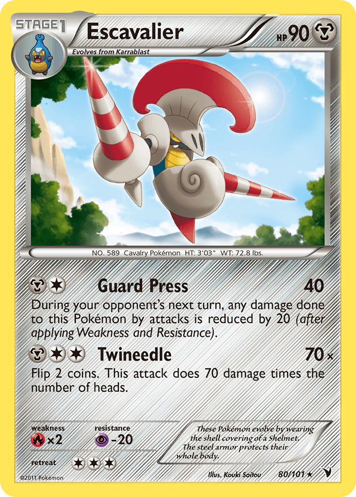 Escavalier 2011 Pokemon Noble Victories National Championships