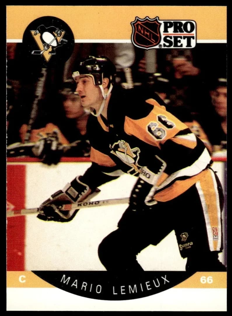 Mario Lemieux 1990 unknown Pro Set