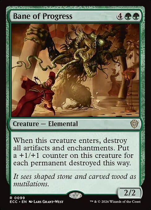 Bane of Progress 2026 Magic: The Gathering Lorwyn Eclipsed Commander