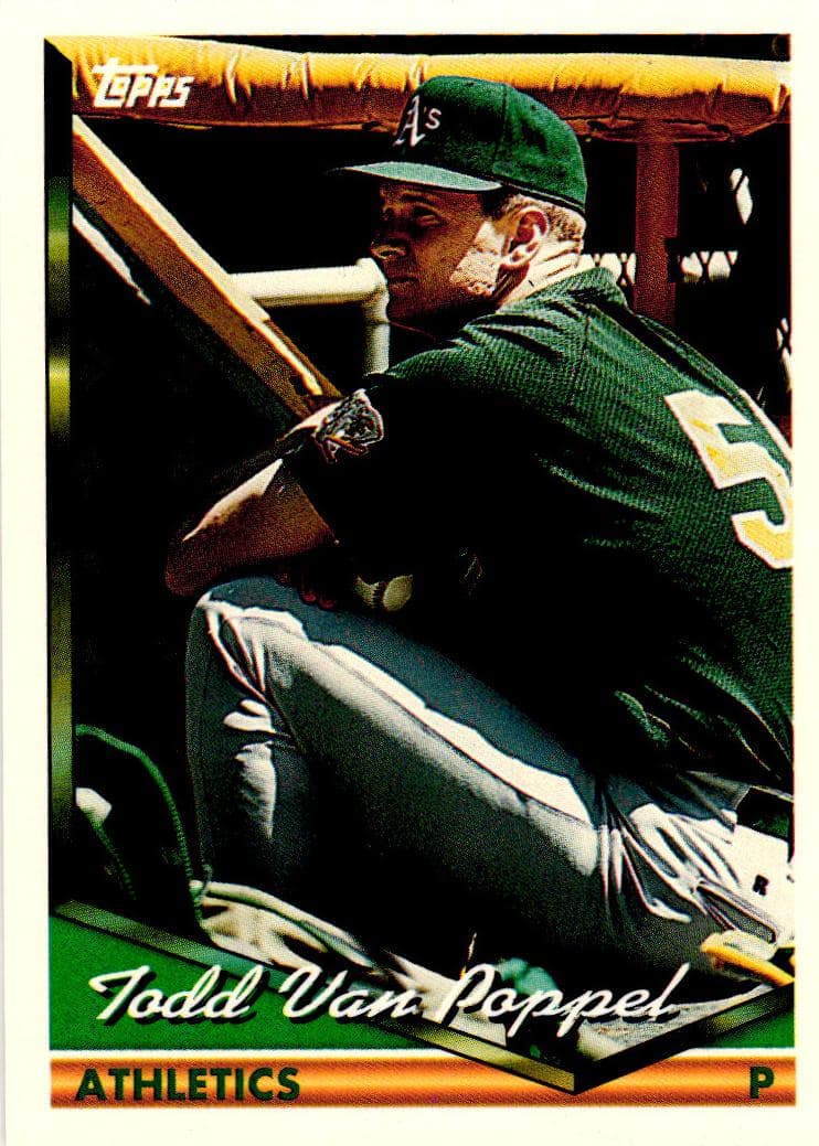 Todd Van Poppel 1994 topps Topps