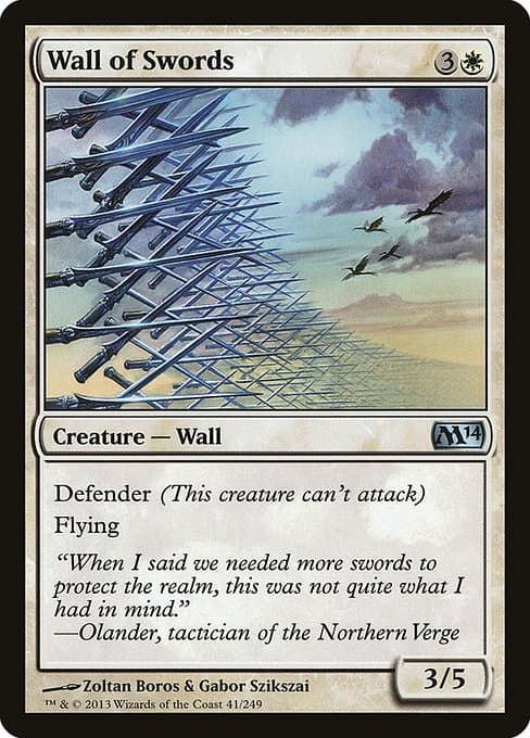 Wall of Swords 2003 Magic: The Gathering 8th Edition