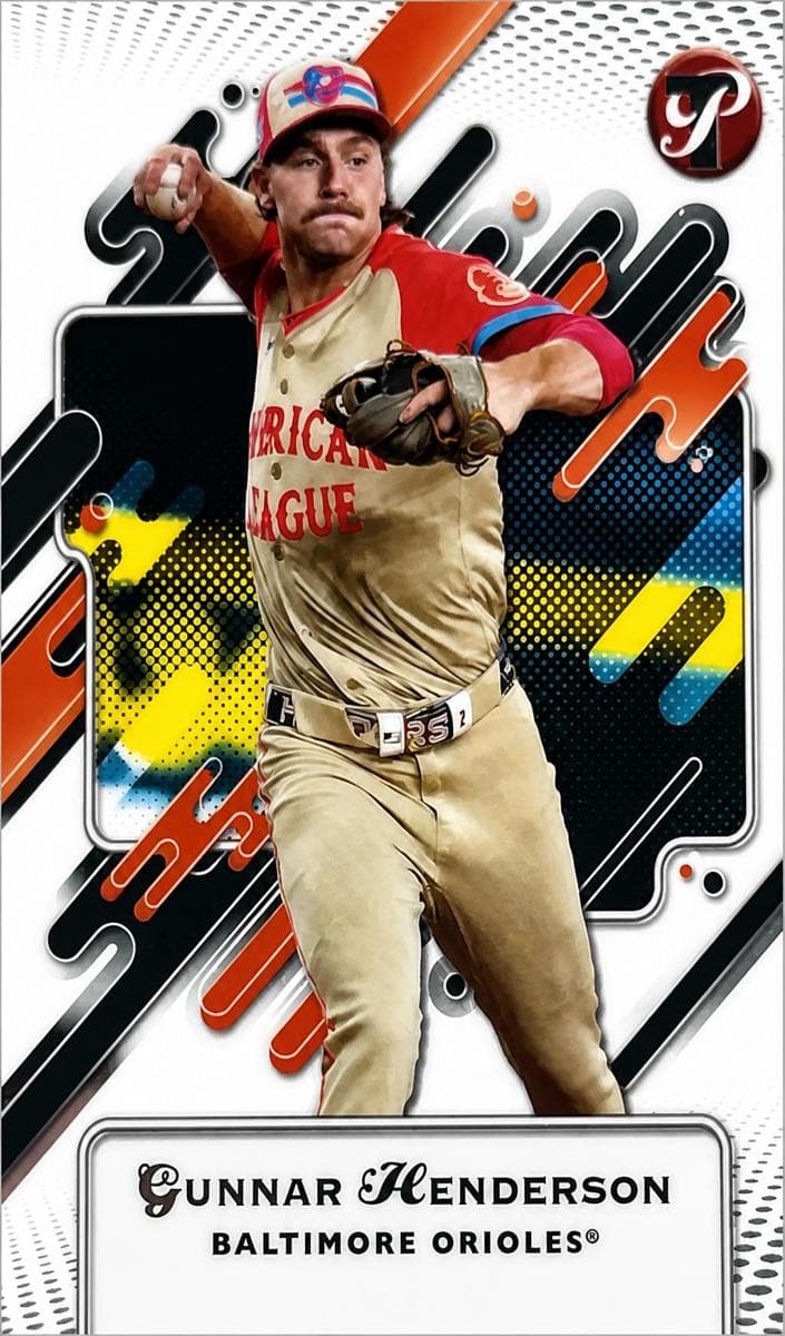 Gunnar Henderson 2025 topps Topps Pristine