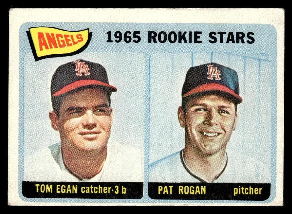Angels 1965 Rookie Stars (Tom Egan / Pat Rogan) #486