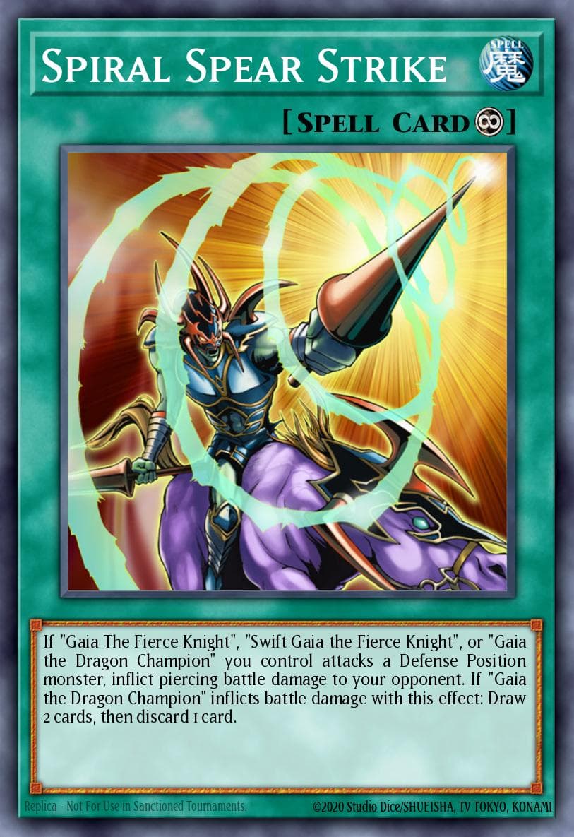 Spiral Spear Strike #MIL1-EN043
