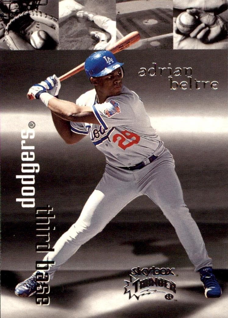 Adrian Beltre 1999 fleer SkyBox Thunder
