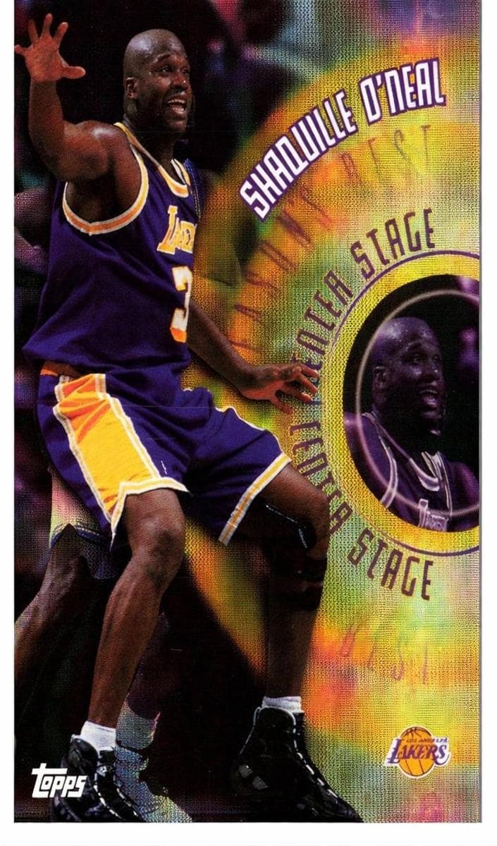 Shaquille O'Neal 1999 topps Topps