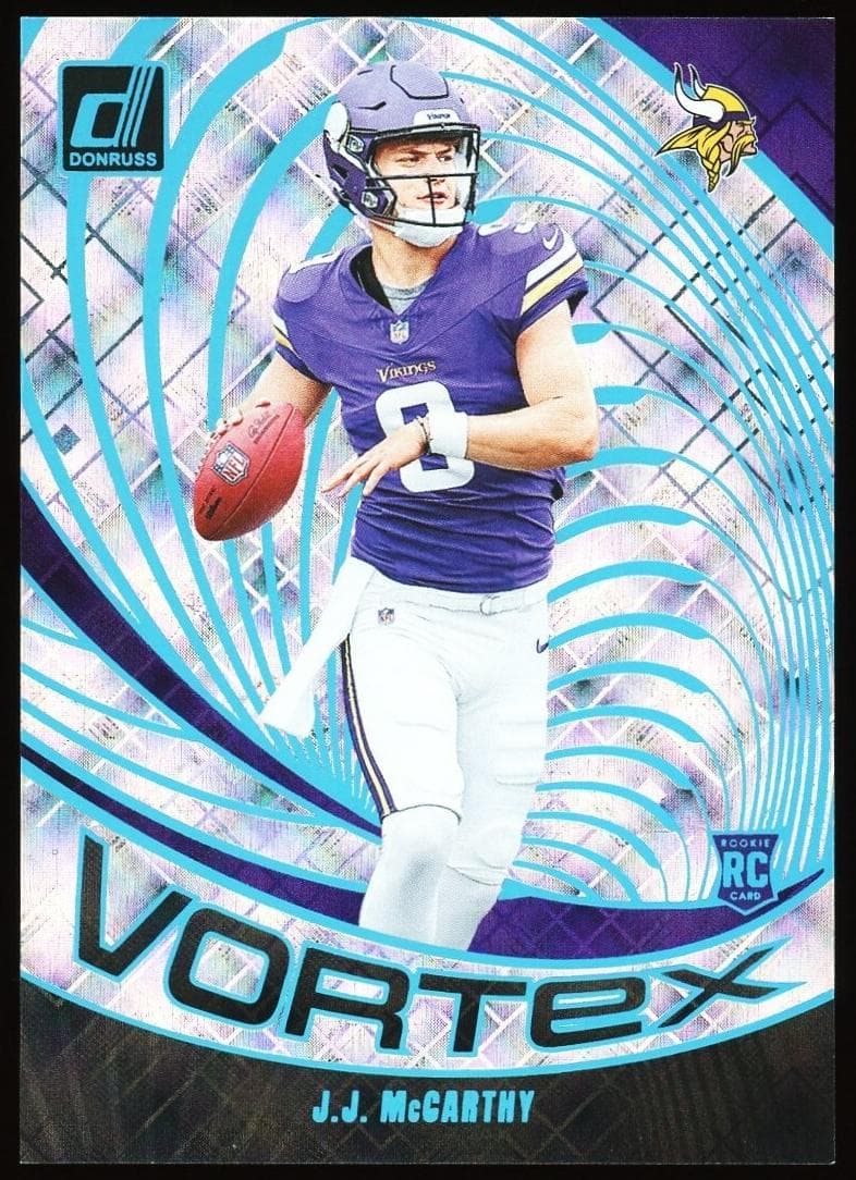J.J. McCarthy 2024 panini Panini Donruss