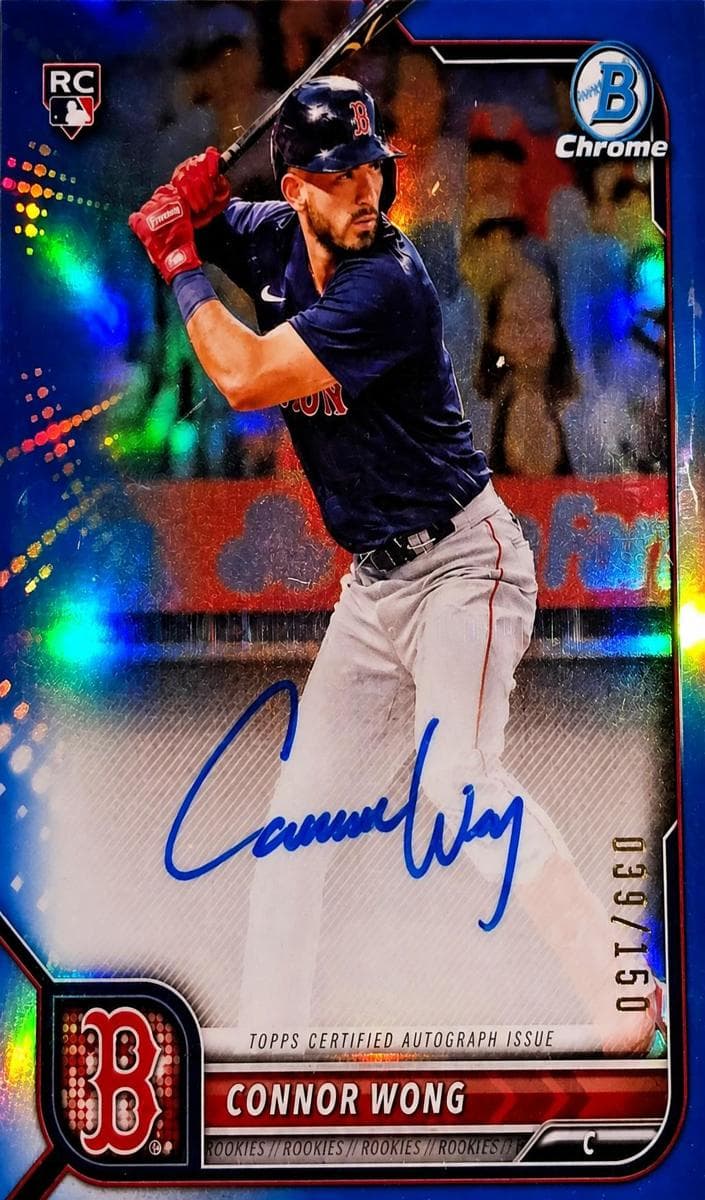 Connor Wong 2022 bowman Bowman