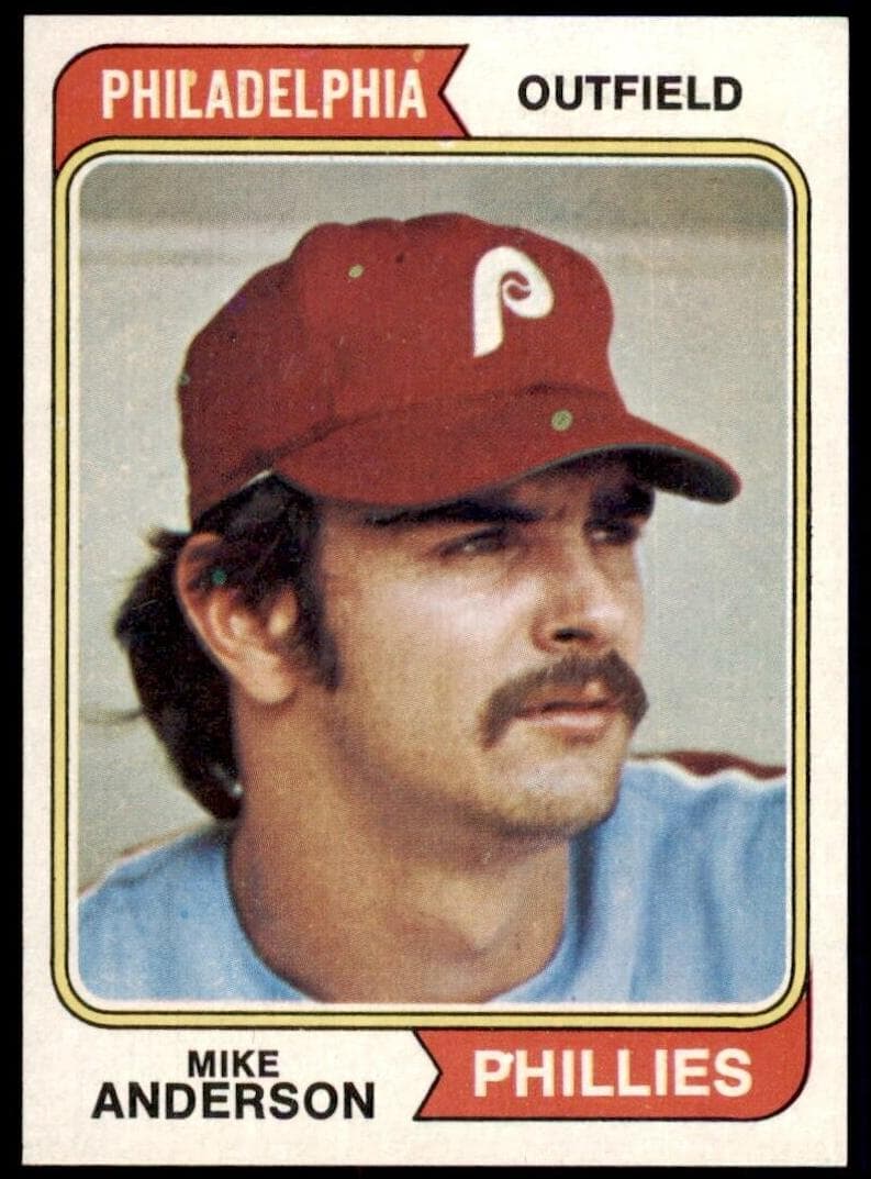 Mike Anderson 1974 topps Topps