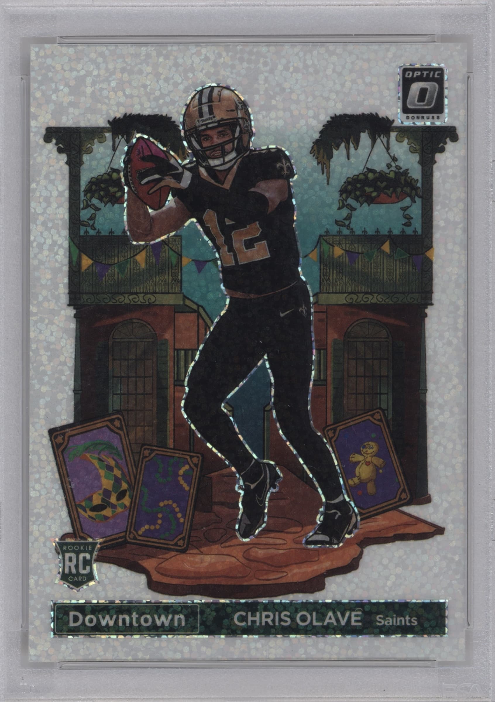 Chris Olave 2022 panini Donruss Optic