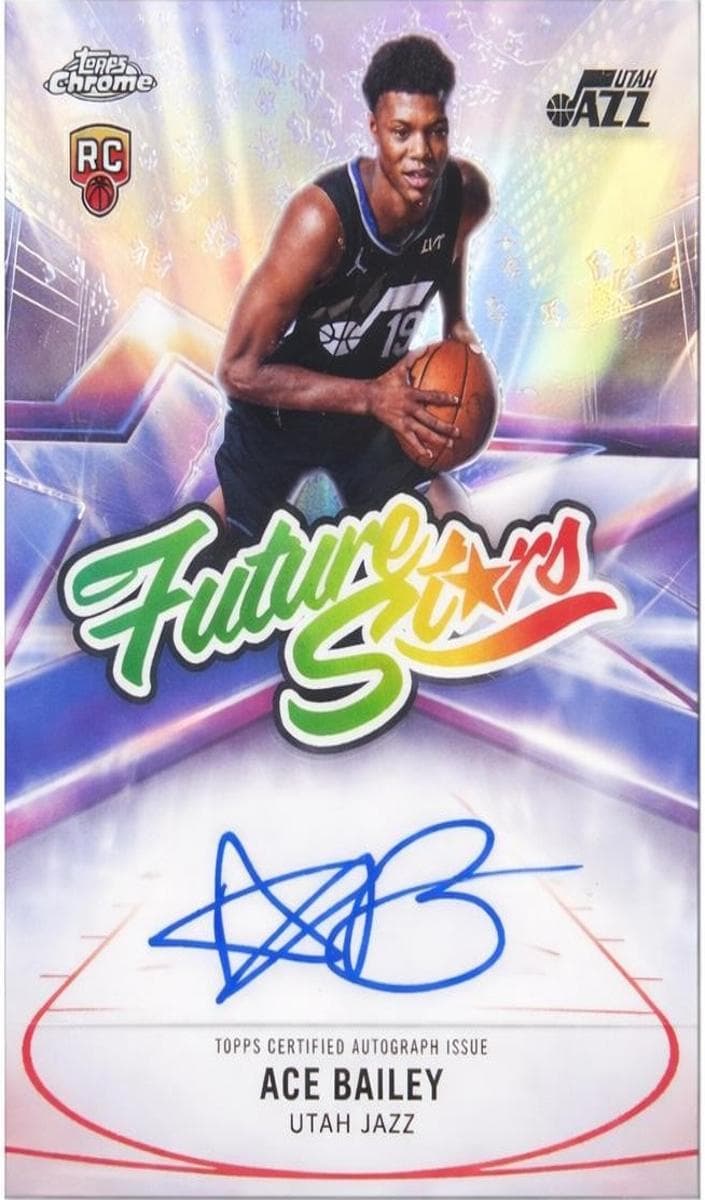 Ace Bailey 2025 topps Topps Chrome