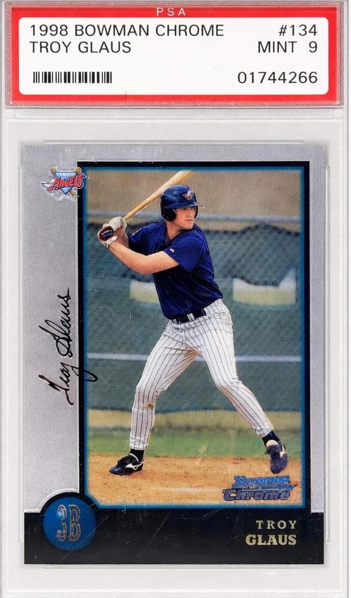 Troy Glaus 1998 bowman