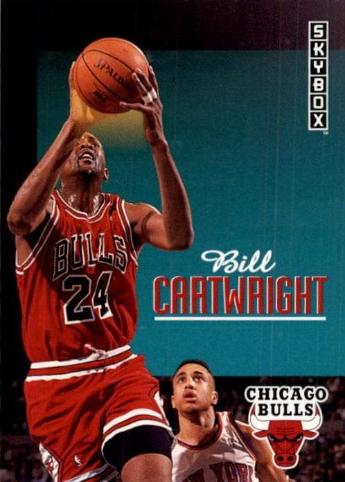 Bill Cartwright 1992 fleer SkyBox