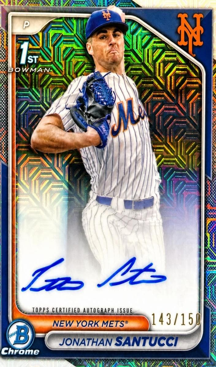 Jonathan Santucci 2024 bowman Bowman Draft