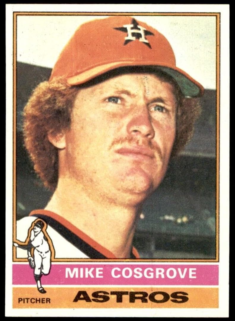 Mike Cosgrove 1976 topps Topps