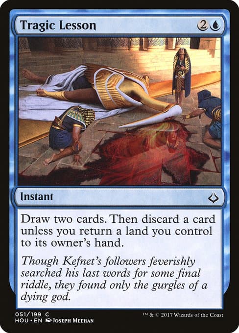 Tragic Lesson 2017 Magic: The Gathering Hour of Devastation