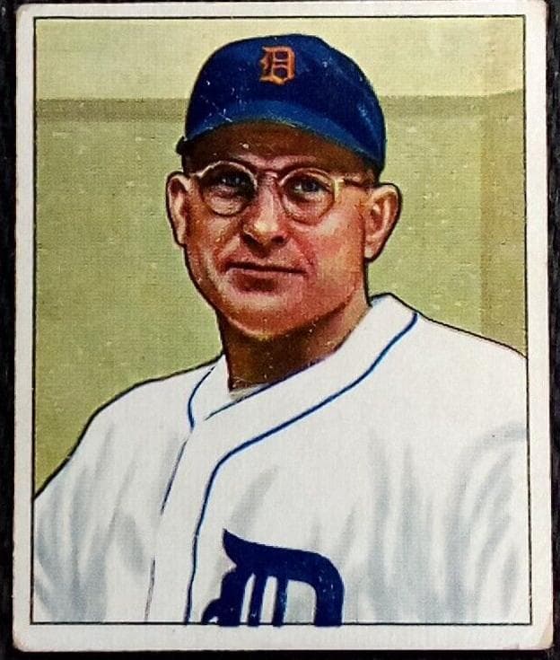 Paul "Dizzy" Trout 1950 bowman Bowman