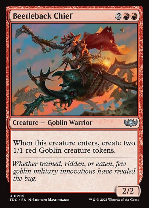 Beetleback Chief 2014 Magic: The Gathering Vintage Masters