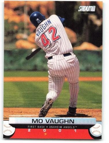 Mo Vaughn 2001 unknown Stadium Club
