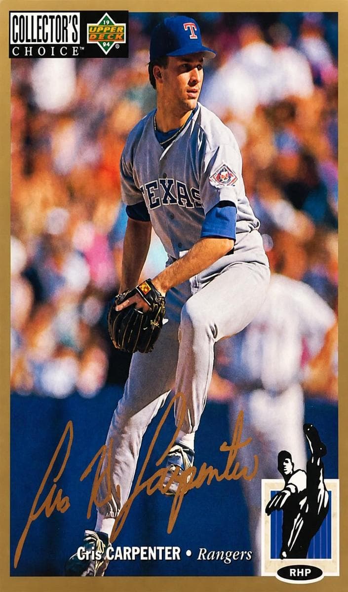 Cris Carpenter 1994 unknown Collector's Choice