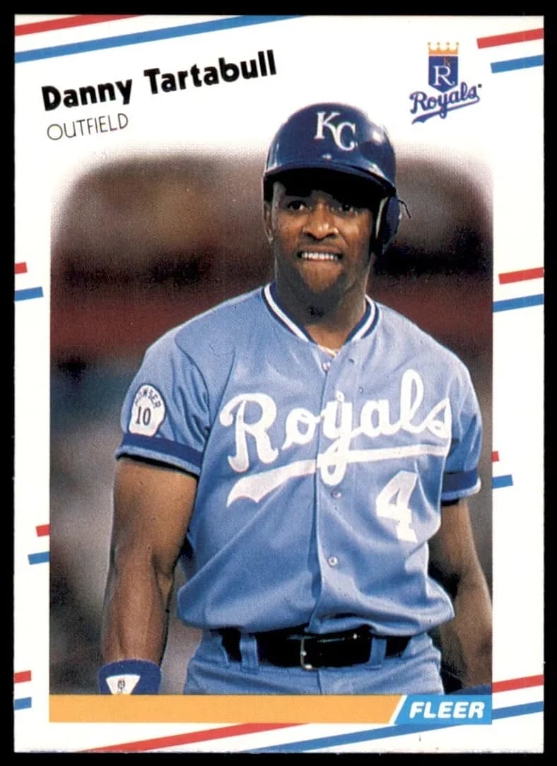 Danny Tartabull 1988 fleer