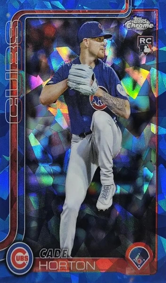 Cade Horton 2025 topps Topps Chrome Update Sapphire