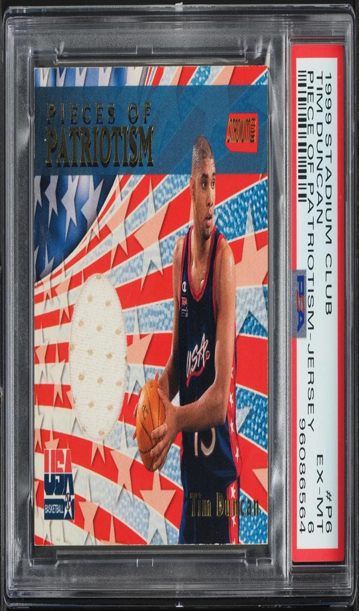 Tim Duncan 1999 unknown Stadium Club