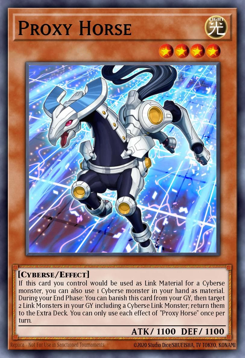 Proxy Horse 2010 Yu-Gi-Oh! Japanese V Jump