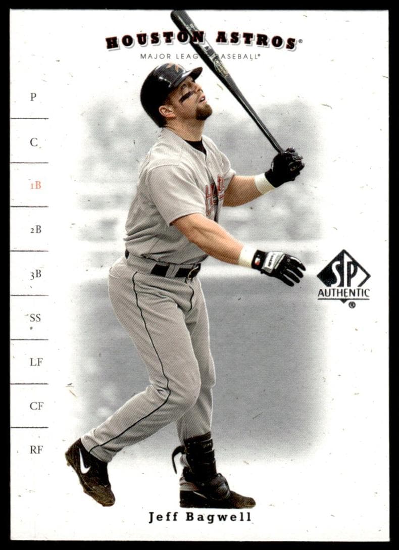 Jeff Bagwell 2001 unknown SP Authentic