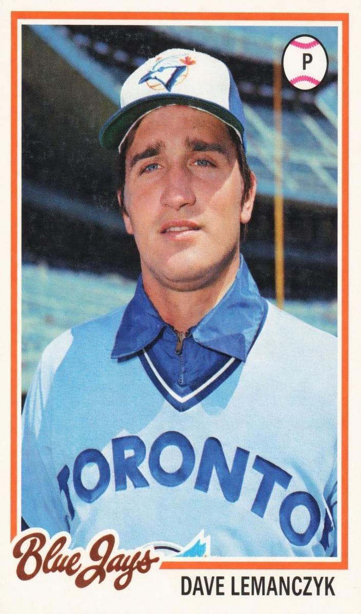 Dave Lemanczyk 1978 topps Topps