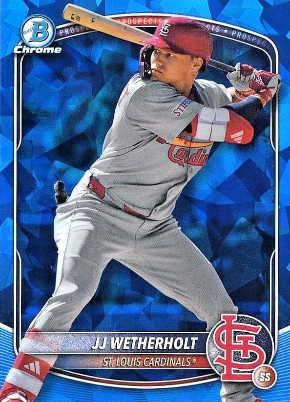 JJ Wetherholt 2025 bowman Bowman Chrome Prospects