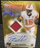 Tez Johnson 2025 topps Topps Chrome