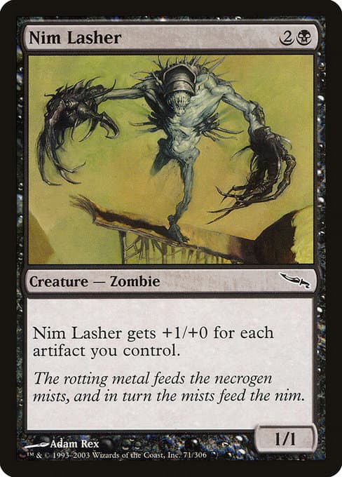 Nim Lasher 2003 Magic: The Gathering Mirrodin