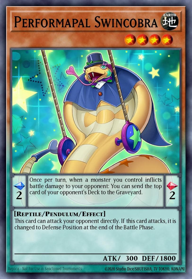 Performapal Swincobra #YS16-EN003