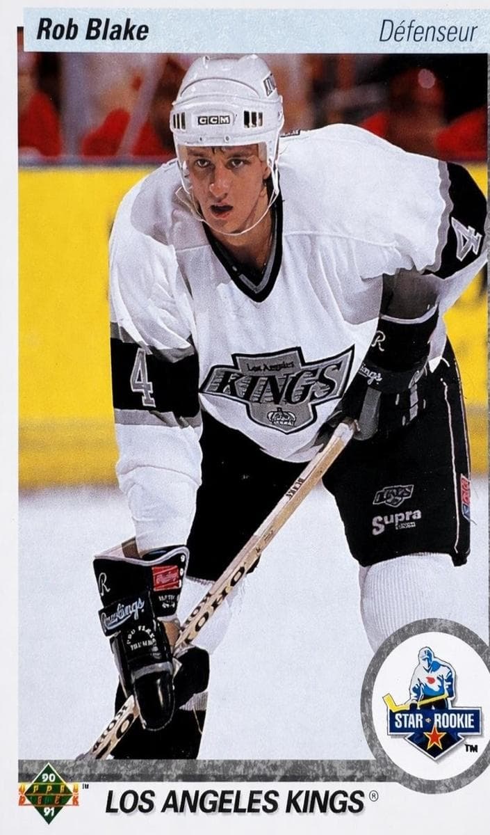 Rob Blake 1990 upper-deck Upper Deck
