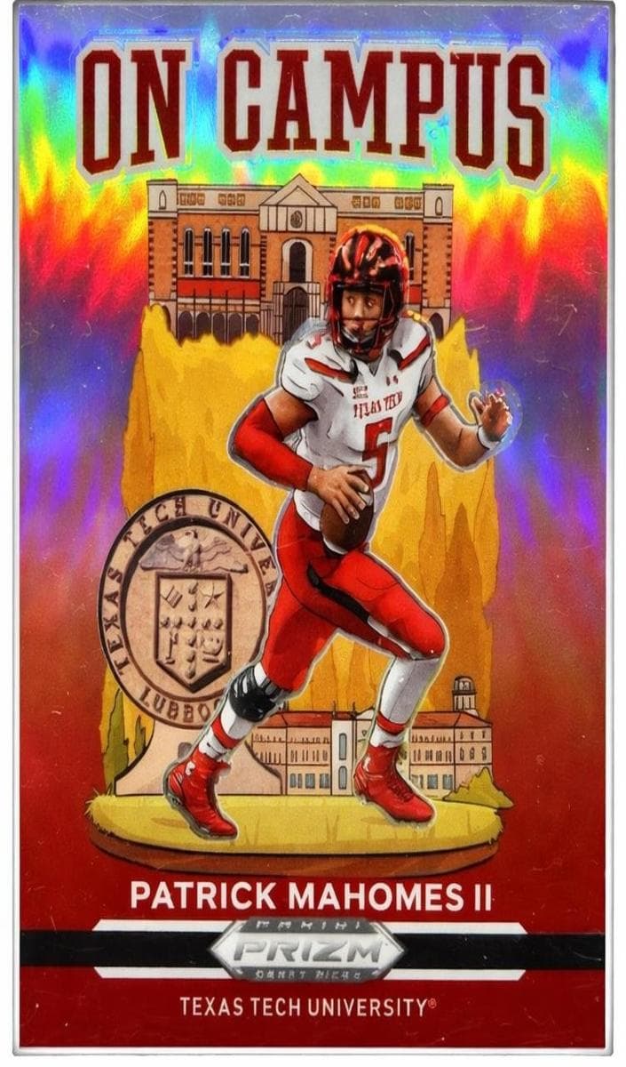 Peyton Manning 2021 panini Prizm Draft Picks On Campus