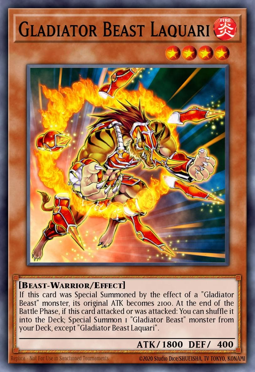 Gladiator Beast Laquari #TU05-EN002