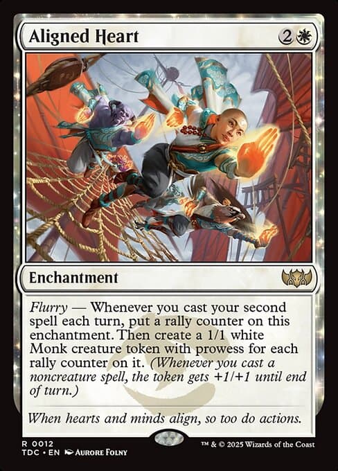 Aligned Heart 2025 Magic: The Gathering Tarkir: Dragonstorm Commander