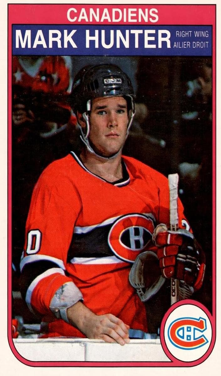 Mark Hunter 1982 topps O-Pee-Chee