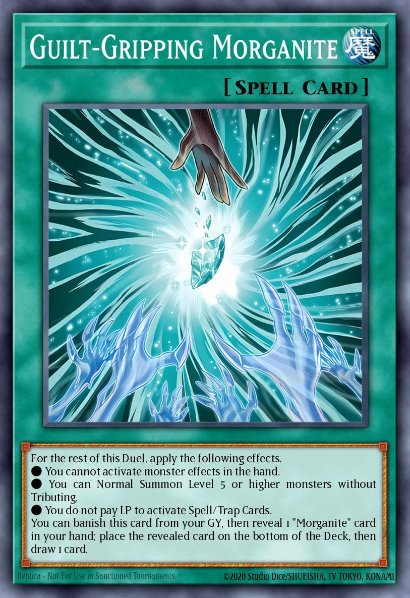 Guilt-Gripping Morganite 2025 Yu-Gi-Oh! Duelist's Advance